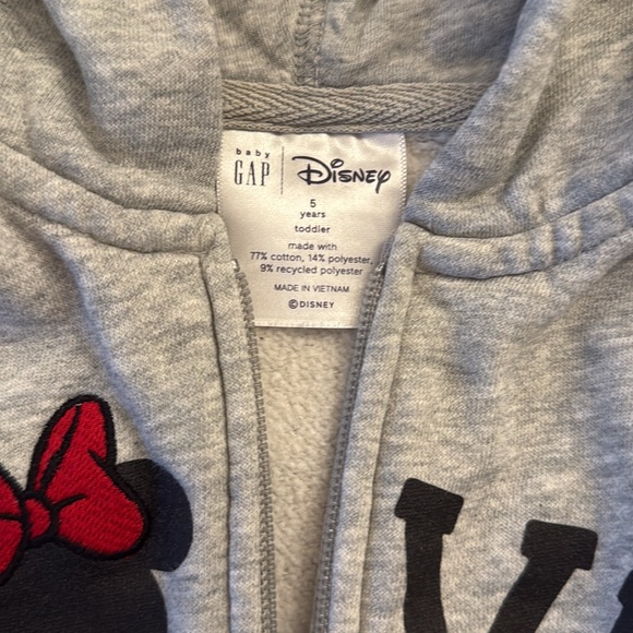 Gap Disney girls Minnie sweat suit, size 5 - Picture 2 of 2